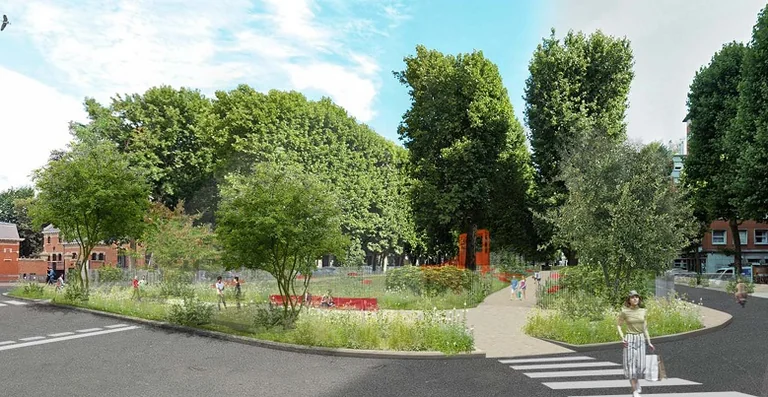 À Lille, un nouveau parc va changer les trajets du quartier