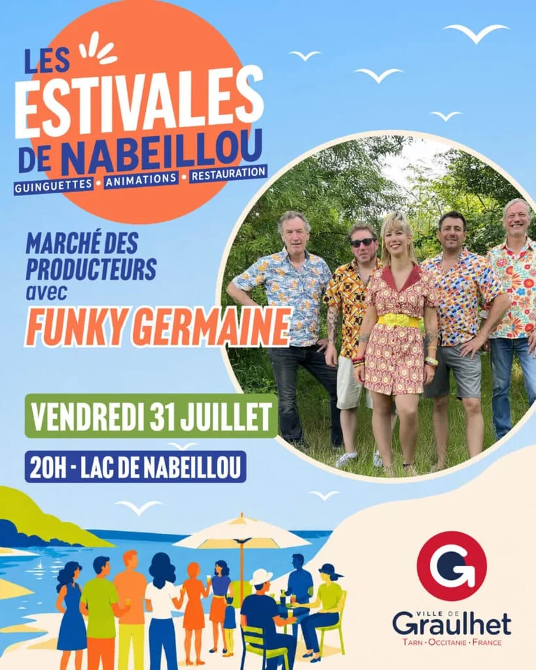 À Graulhet, les Estivales passent au funk le 31 juillet