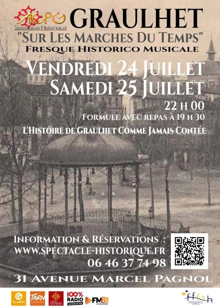 À Graulhet, une fresque historico-musicale à découvrir le 24 juillet pour 15 €