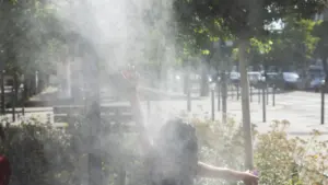 À Vitry, la canicule a rendu les coins frais essentiels