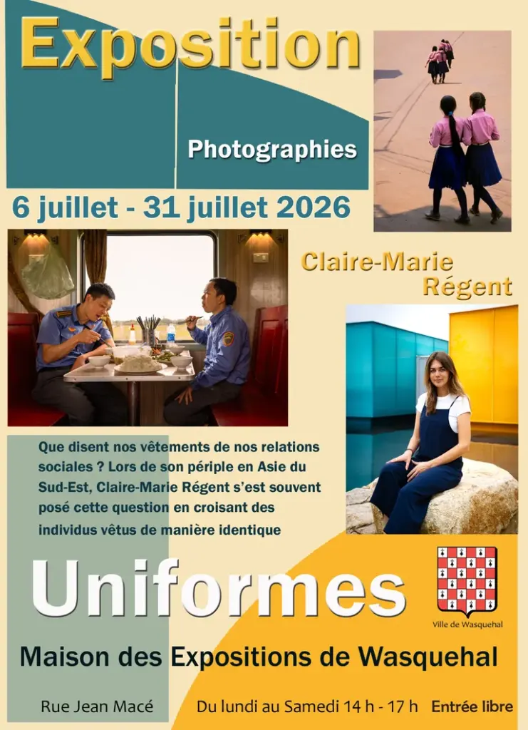 À Wasquehal, « Uniformes » s’expose tout le mois de juillet