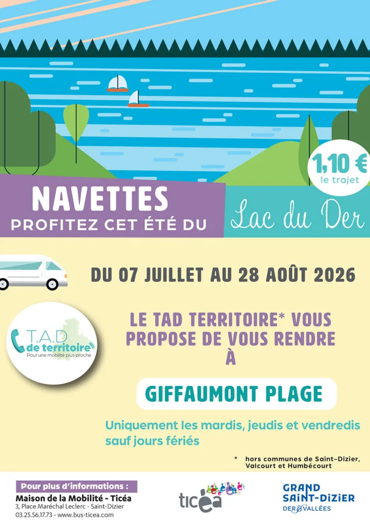 Depuis Saint-Dizier, le Lac du Der devient plus accessible cet été: ce qu'il faut retenir