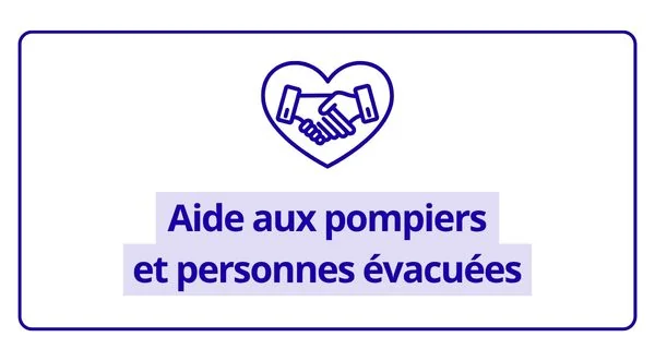 Mérignac : les évacués doivent rester à distance