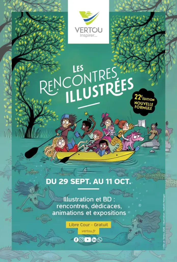 À Vertou, les Rencontres Illustrées s’ouvrent à tous les âges