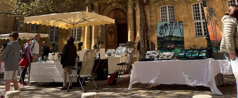 Art et Création du Sud à Aix-en-Provence : neuf marchés en entrée libre dès le 19 septembre