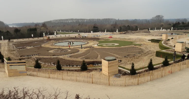 Bassin de Latone dans le parc du château de Versailles