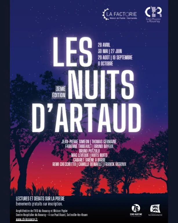 Les Nuits d’Artaud à Sotteville-lès-Rouen le 29 août