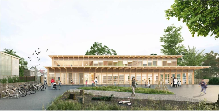 À Rennes, l'école Trégain dévoilée avant le forum urbain de Maurepas
