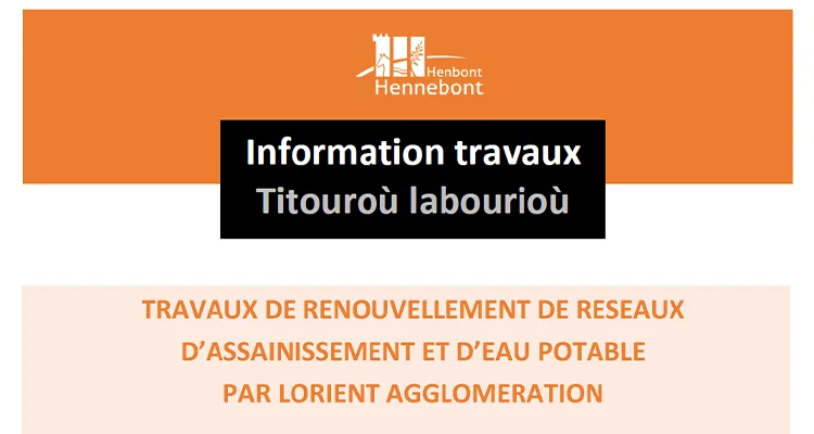 Hennebont : des travaux rue François Michard, une réunion pour tout savoir